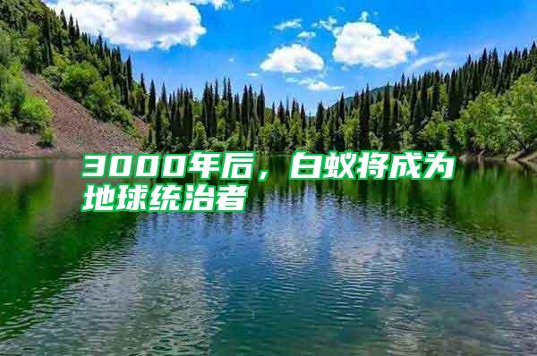 3000年后,白蟻將成為地球統治者