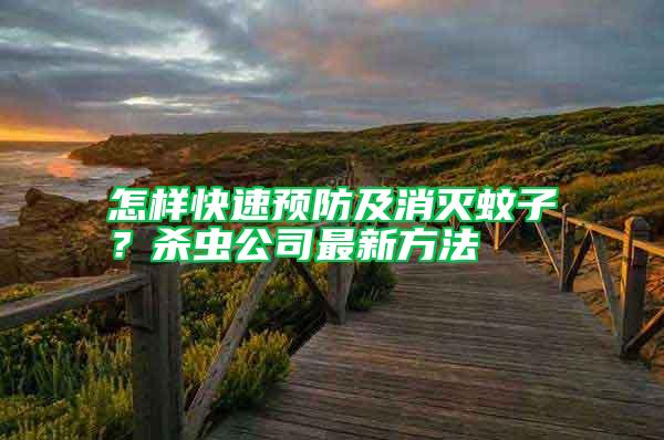 怎樣快速預防及消滅蚊子？殺蟲公司最新方法