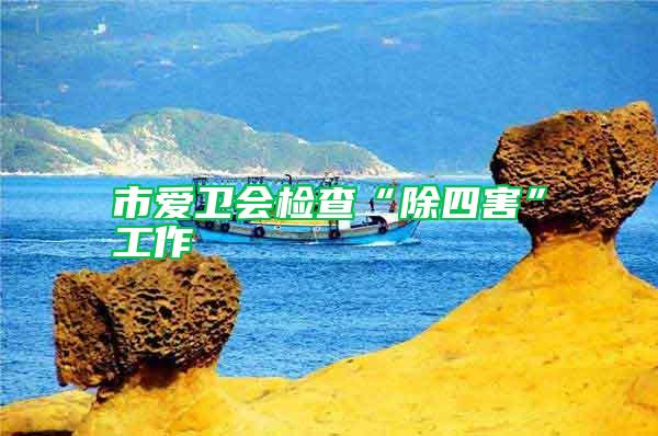 市愛衛會檢查“除四害”工作